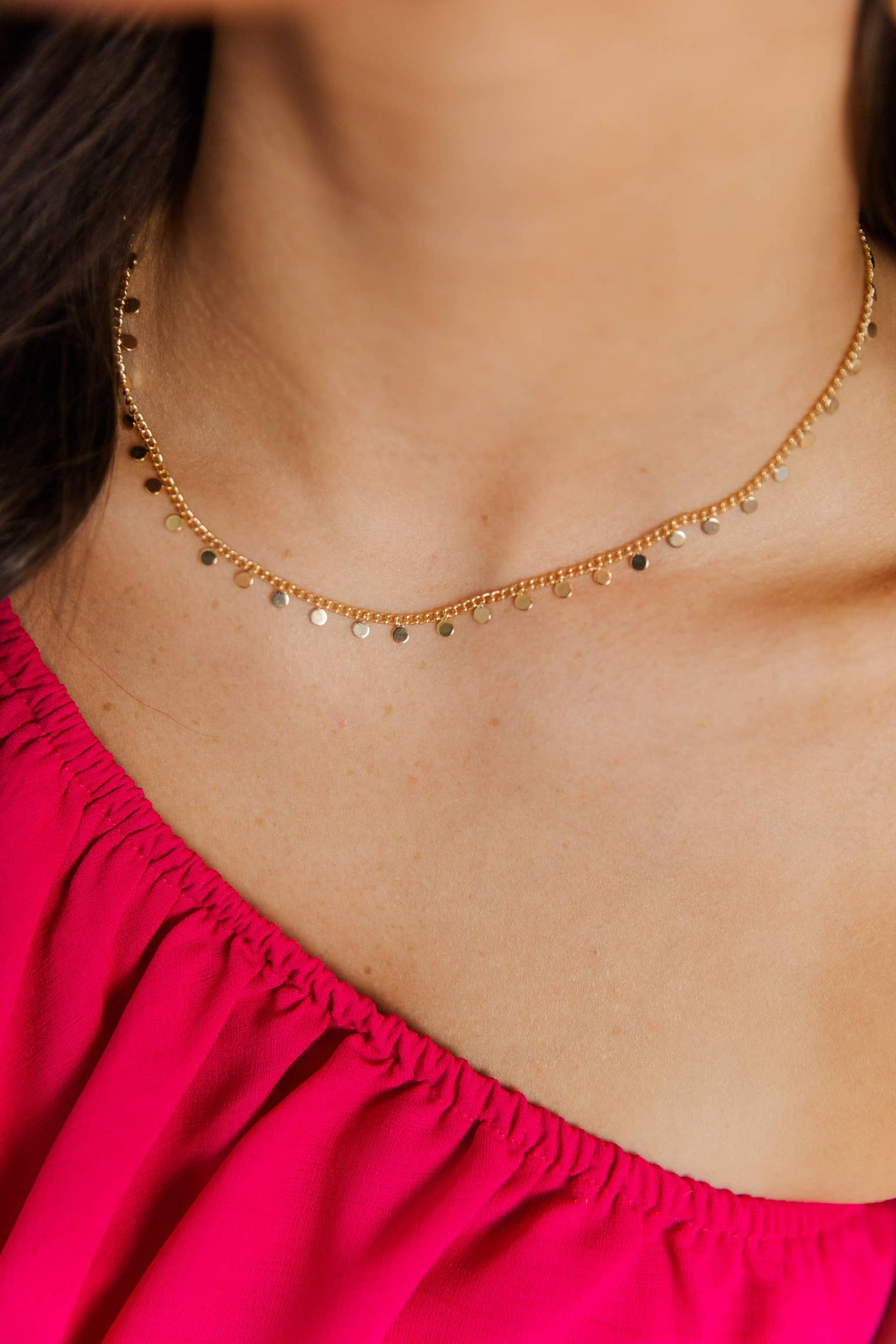 Gold Chain Choker