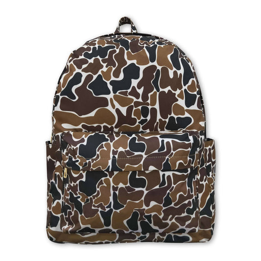 Brown Camo Backpack