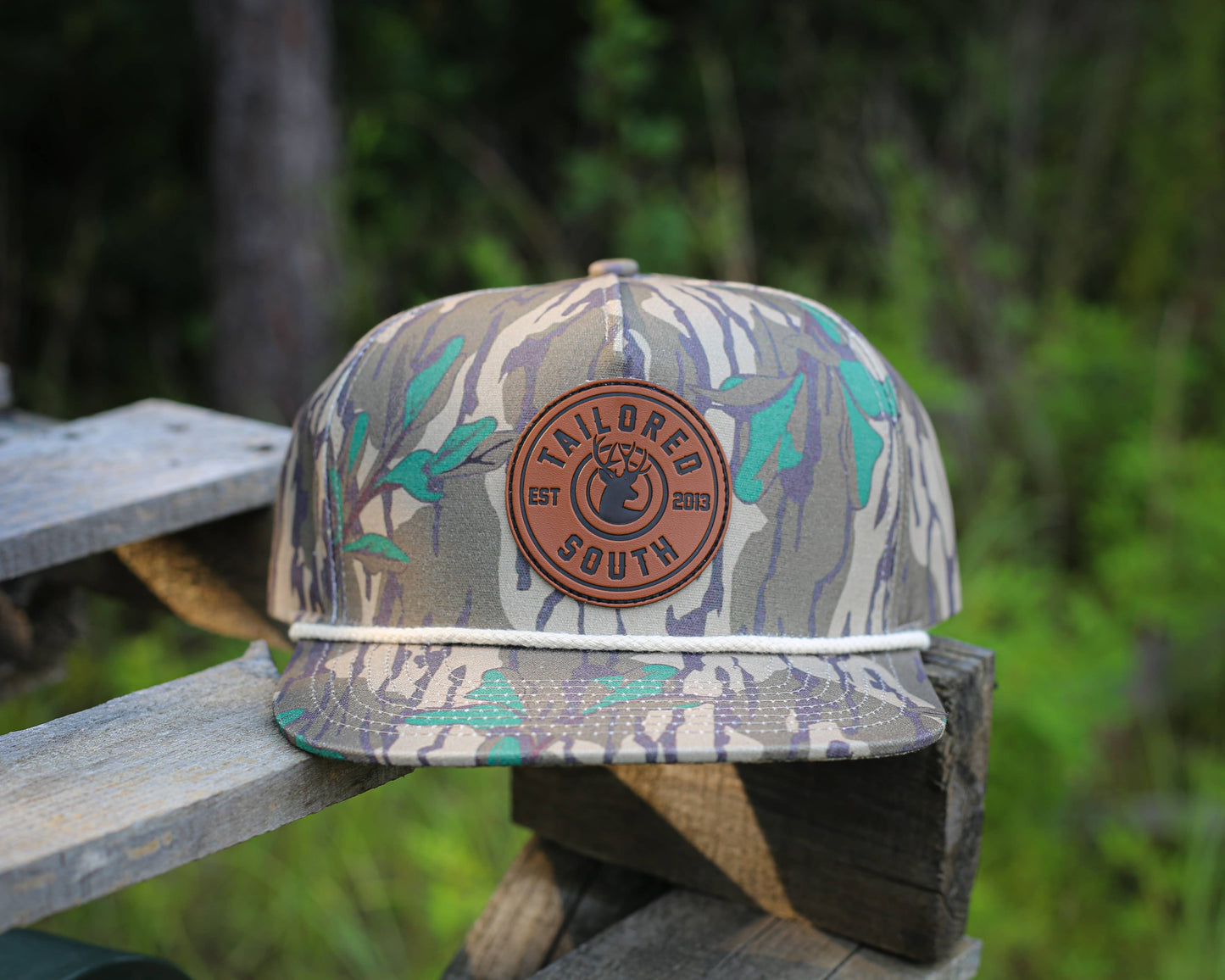 Break up Camo - Deer leather patch